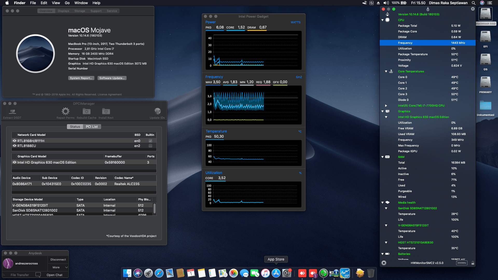 Asus GL553VD FY380T [Intel HD 630 + I2C] 1